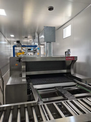 Gas Central Air Supply Tunnel Oven